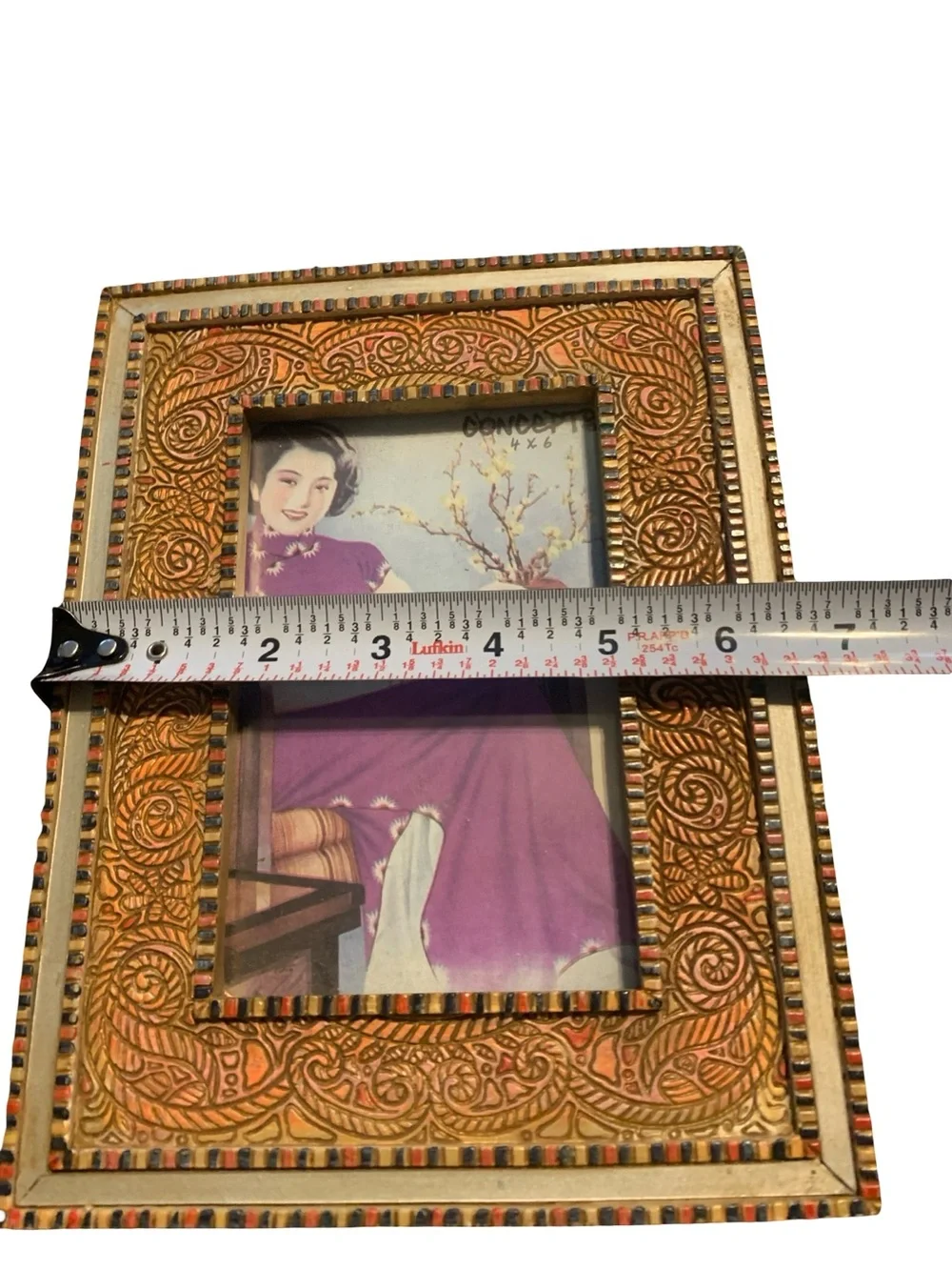 Vintage Concepts 4x6 Moroccan Style Resin Multicolor